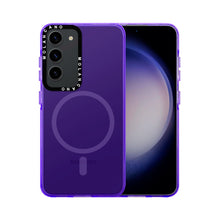 Cargar imagen en el visor de la galería, Funda Traslúcida Uso Rudo Molan Cano Rainbow Magsafe Para Samsung Galaxy S23