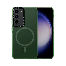 Cargar imagen en el visor de la galería, Funda Traslúcida Uso Rudo Molan Cano Rainbow Magsafe Para Samsung Galaxy S23