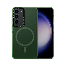 Cargar imagen en el visor de la galería, Funda Traslúcida Uso Rudo Molan Cano Rainbow Magsafe Para Samsung Galaxy S23 Plus