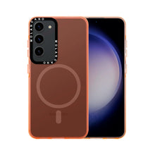 Cargar imagen en el visor de la galería, Funda Traslúcida Uso Rudo Molan Cano Rainbow Magsafe Para Samsung Galaxy S23