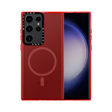 Cargar imagen en el visor de la galería, Funda Traslúcida Uso Rudo Molan Cano Rainbow Magsafe Para Samsung Galaxy S23 Ultra