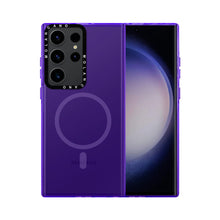 Cargar imagen en el visor de la galería, Funda Traslúcida Uso Rudo Molan Cano Rainbow Magsafe Para Samsung Galaxy S23 Ultra