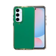 Cargar imagen en el visor de la galería, Funda Rainbow Paint Uso Rudo Doble Capa Para Samsung Mayoreo 10 Pzs