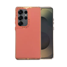 Cargar imagen en el visor de la galería, Funda Rainbow Paint Uso Rudo Doble Capa Para Samsung Mayoreo 10 Pzs