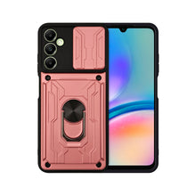 Cargar imagen en el visor de la galería, Funda Uso Rudo Con Soporte Anillo y Tarjetero Card Slot Bumper Para Samsung A05s