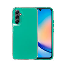 Cargar imagen en el visor de la galería, Funda Rainbow Paint Uso Rudo Doble Capa Para Samsung Mayoreo 10 Pzs