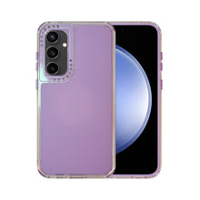 Cargar imagen en el visor de la galería, Funda Rainbow Paint Uso Rudo Doble Capa Para Samsung Mayoreo 10 Pzs