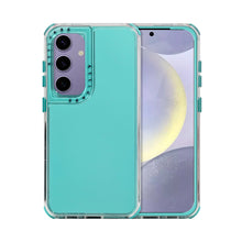Cargar imagen en el visor de la galería, Funda Rainbow Paint Uso Rudo Doble Capa Para Samsung S24