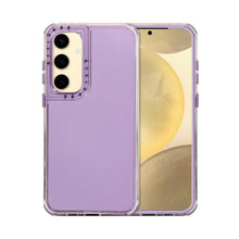 Cargar imagen en el visor de la galería, Funda Rainbow Paint Uso Rudo Doble Capa Para Samsung S24 Plus