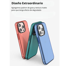 Cargar imagen en el visor de la galería, Funda Uso Rudo Silicon Rainbow Glossy para Samsung Galaxy A14