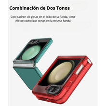 Cargar imagen en el visor de la galería, Funda Molan Cano Uso Rudo Silicon Rainbow Glossy para Samsung Z Flip 5