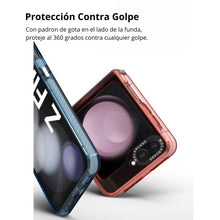 Cargar imagen en el visor de la galería, Funda Molan Cano Uso Rudo Silicon Rainbow Glossy para Samsung Z Flip 5
