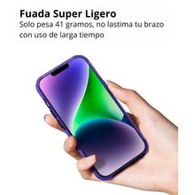 Cargar imagen en el visor de la galería, Funda Molan Cano Uso Rudo Silicon Rainbow Magsafe para iPhone 15