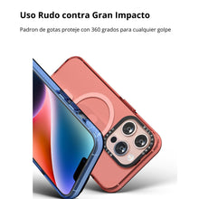 Cargar imagen en el visor de la galería, Funda Molan Cano Uso Rudo Silicon Rainbow Magsafe para iPhone 15 Plus
