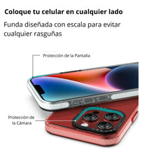 Cargar imagen en el visor de la galería, Funda Molan Cano Uso Rudo Silicon Rainbow Glossy para iPhone 14 Pro