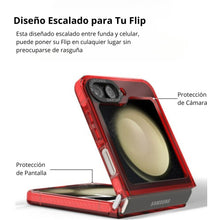 Cargar imagen en el visor de la galería, Funda Molan Cano Uso Rudo Silicon Rainbow Glossy para Samsung Z Flip 5
