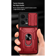 Cargar imagen en el visor de la galería, Funda Uso Rudo Con Soporte Anillo y Tarjetero Card Slot Bumper Para Samsung A25
