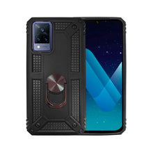 Cargar imagen en el visor de la galería, Funda Uso Rudo Para Vivo V21 Con Anillo Capitán