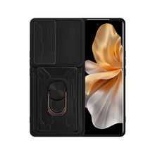 Cargar imagen en el visor de la galería, Funda Uso Rudo Con Soporte Anillo y Tarjetero Card Slot Bumper Para Vivo V30 5G