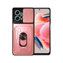 Cargar imagen en el visor de la galería, Funda Uso Rudo Con Soporte Anillo y Tarjetero Card Slot Bumper Para Xiaomi Redmi Note 12 4G