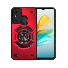 Cargar imagen en el visor de la galería, Funda Uso Rudo para ZTE Blade A53 con Anillo Capitán