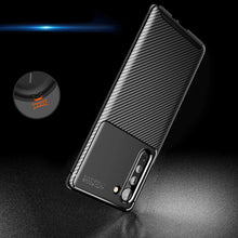 Cargar imagen en el visor de la galería, Funda Rugged Carbon Fibra Flexible Para Xiaomi Redmi Note 10 5G/ 10T 5G
