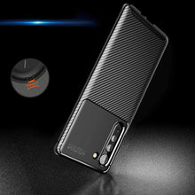 Cargar imagen en el visor de la galería, Funda Rugged Carbon Fibra Flexible Para One Plus Nord N200
