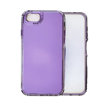 Cargar imagen en el visor de la galería, Funda Rainbow Paint Uso Rudo Doble Capa Para Iphone Mayoreo 10 Pzs