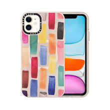 Cargar imagen en el visor de la galería, Funda Molan Cano Uso Rudo Silicon Rainbow Magsafe Diseño para Iphone Mayoreo de 10pzs