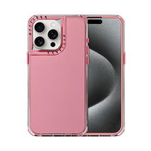 Cargar imagen en el visor de la galería, Funda Rainbow Paint Uso Rudo Doble Capa Para Iphone Mayoreo 10 Pzs