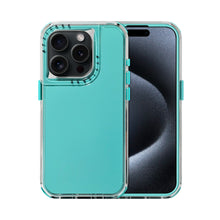 Cargar imagen en el visor de la galería, Funda Rainbow Paint Uso Rudo Doble Capa Para Iphone Mayoreo 10 Pzs