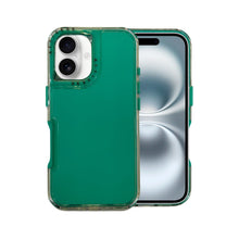 Cargar imagen en el visor de la galería, Funda Rainbow Paint Uso Rudo Doble Capa Para Iphone Mayoreo 10 Pzs