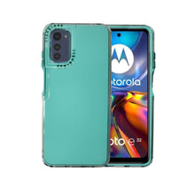 Cargar imagen en el visor de la galería, Funda Rainbow Paint Uso Rudo Doble Capa Para Motorola E32