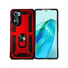 Cargar imagen en el visor de la galería, Funda Uso Rudo con Soporte de Anillo para Moto Edge 30