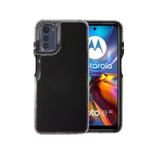 Cargar imagen en el visor de la galería, Funda Rainbow Paint Uso Rudo Doble Capa Para Motorola E32