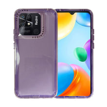 Cargar imagen en el visor de la galería, Funda ATTI Traslúcida Rainbow Uso Rudo Doble Capa Para Xiaomi Redmi 10C