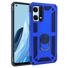 Cargar imagen en el visor de la galería, Funda Uso Rudo con Soporte de Anillo para Oppo Reno 7 4G