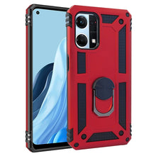 Cargar imagen en el visor de la galería, Funda Uso Rudo con Soporte de Anillo para Oppo Reno 7 4G