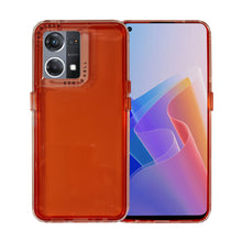 Cargar imagen en el visor de la galería, Funda ATTI Traslúcida Rainbow Uso Rudo Doble Capa Para Oppo Reno 7 4G