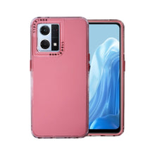 Cargar imagen en el visor de la galería, Funda Rainbow Paint Uso Rudo Doble Capa Para Oppo Reno 7 Lite