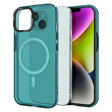 Cargar imagen en el visor de la galería, Funda Molan Cano Uso Rudo Silicon Rainbow Magsafe para iPhone 15 Plus