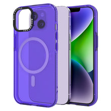 Cargar imagen en el visor de la galería, Funda Molan Cano Uso Rudo Silicon Rainbow Magsafe para iPhone 15 Plus