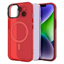 Cargar imagen en el visor de la galería, Funda Molan Cano Uso Rudo Silicon Rainbow Magsafe para iPhone 15 Plus