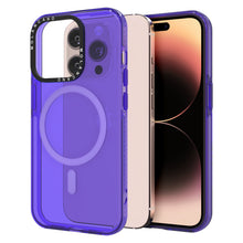 Cargar imagen en el visor de la galería, Funda Molan Cano Uso Rudo Silicon Rainbow Magsafe para iPhone 13 Pro Max