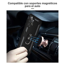 Cargar imagen en el visor de la galería, Funda Uso Rudo con Soporte de Anillo para Motorola Moto G10/ G20/ G30