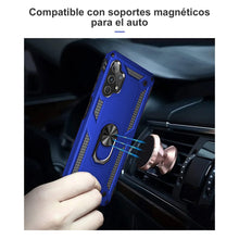Cargar imagen en el visor de la galería, Funda Uso Rudo con Soporte de Anillo para Motorola Moto G10/ G20/ G30