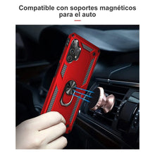 Cargar imagen en el visor de la galería, Funda Uso Rudo con Soporte de Anillo para Motorola Moto G10/ G20/ G30