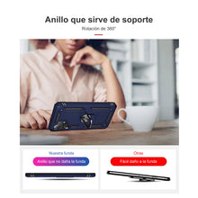 Cargar imagen en el visor de la galería, Funda Case Con Anillo Para Honor X7 Uso Rudo