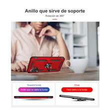 Cargar imagen en el visor de la galería, Funda Uso Rudo con Soporte de Anillo para Motorola Moto G10/ G20/ G30