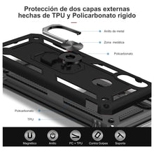 Cargar imagen en el visor de la galería, Funda Case Con Anillo Para Honor X7 Uso Rudo